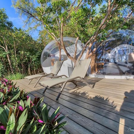 Bubble Lodge Ile Aux Cerfs Island Bagian luar foto