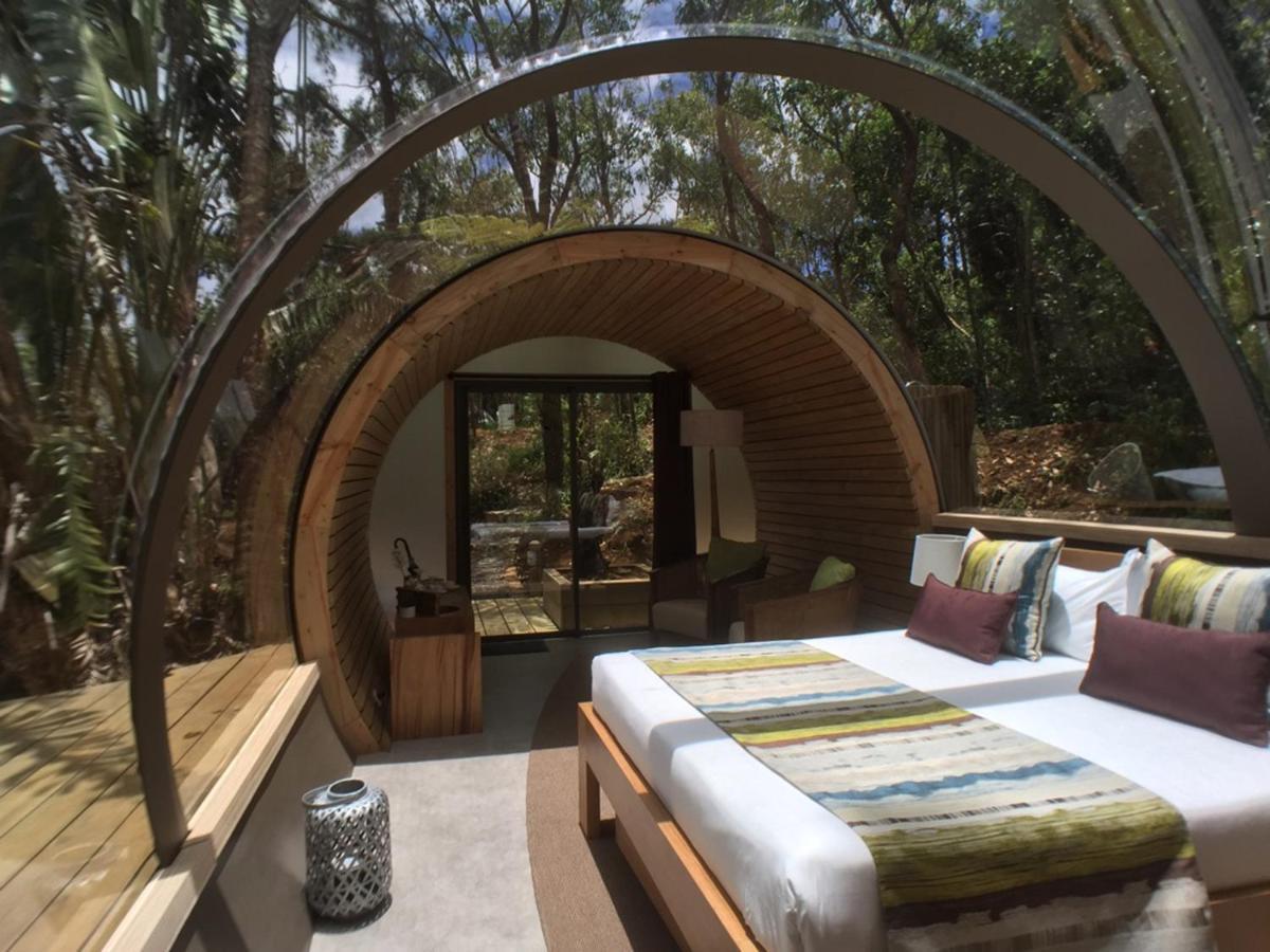 Bubble Lodge Ile Aux Cerfs Island Bagian luar foto