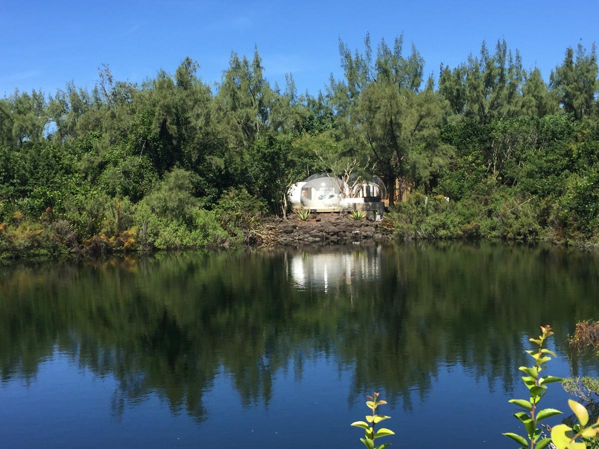 Bubble Lodge Ile Aux Cerfs Island Bagian luar foto