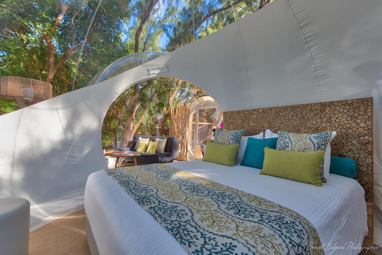 Bubble Lodge Ile Aux Cerfs Island Bagian luar foto