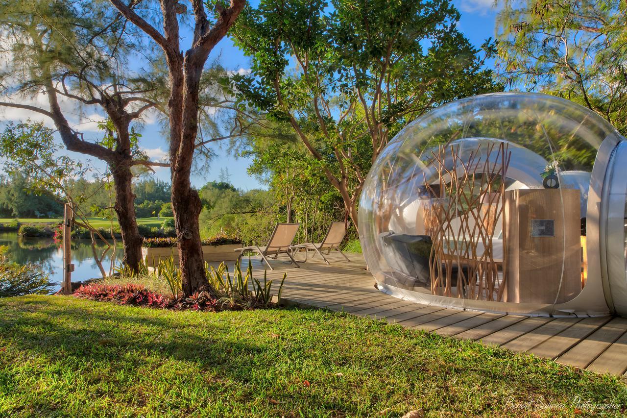 Bubble Lodge Ile Aux Cerfs Island Bagian luar foto