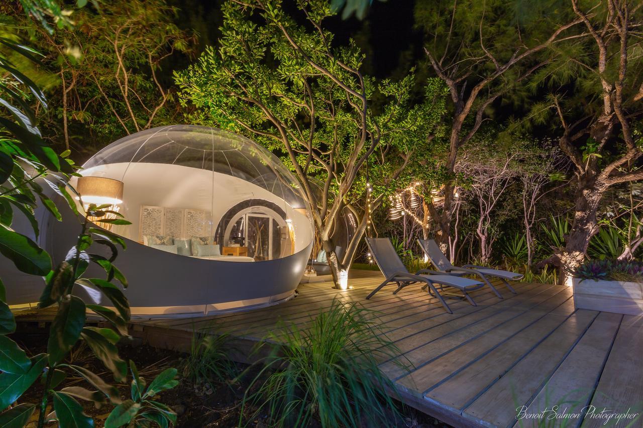 Bubble Lodge Ile Aux Cerfs Island Bagian luar foto